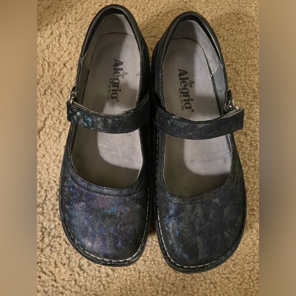 Alegria Shoes - Alegria Blue Mary Jane Style Shoe - Size 38